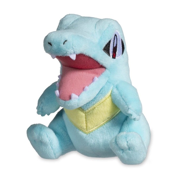 Pokémon: Totodile (Sitting Cuties) - Pokémon Center Plush/Bamse 14cm