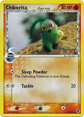 Chikorita (Delta Species) (EX Dragon Frontiers)