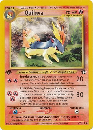 Quilava (Neo Genesis WoTC)