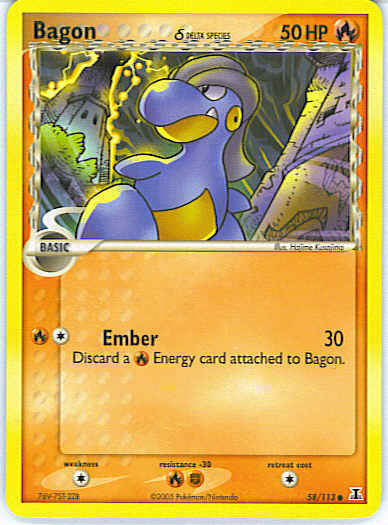 Bagon (Delta Species) (EX Delta Species Nintendo)