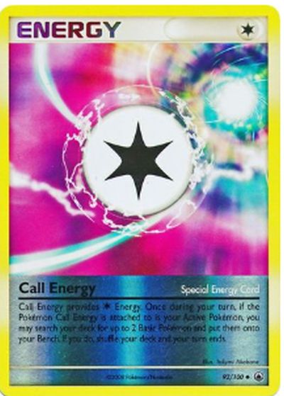 Call Energy (Diamond and Pearl Majestic Dawn Singles)