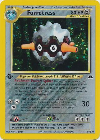 Forretress (Neo Discovery WoTC) - 1st edition
