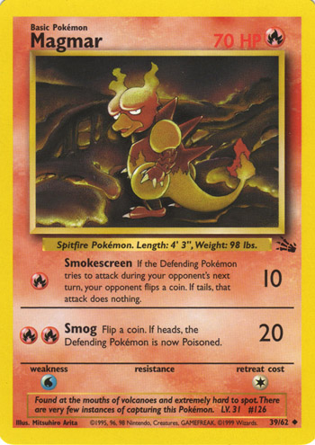 Magmar (Fossil WoTC)