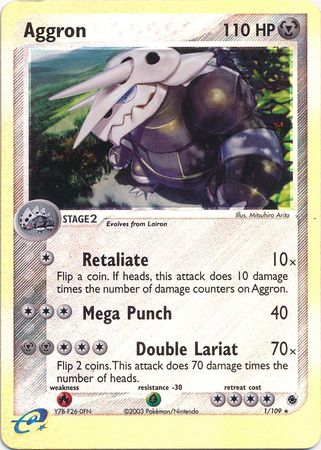 Aggron (EX Ruby and Sapphire Nintendo)