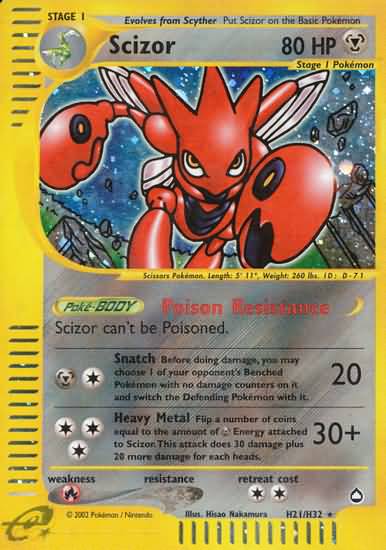 Scizor (Aquapolis Singles)