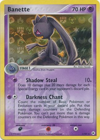 Banette (EX Hidden Legends Nintendo)