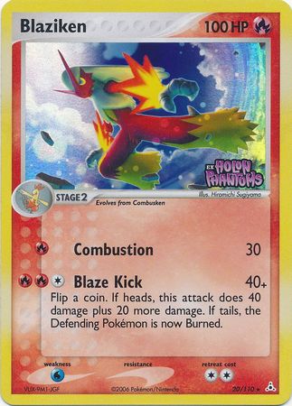 Blaziken (EX Holon Phantoms Nintendo)