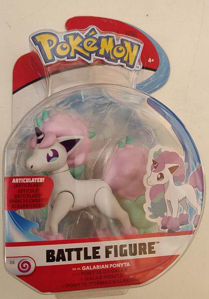 Pokémon: Battle Feature Action Figures - Galarian Ponyta - 8cm