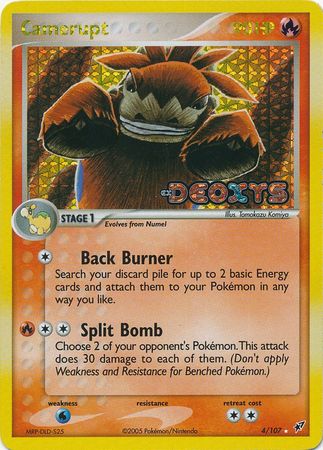 Camerupt (EX Deoxys Nintendo)