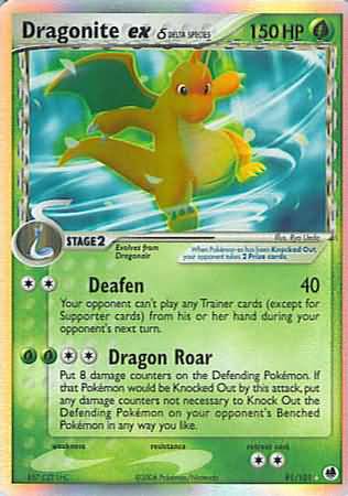 Dragonite ex (Delta Species) (EX Dragon Frontiers)