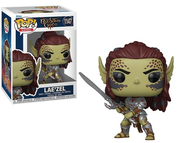 Funko Pop: Baldur's Gate 3 - Lae'zel with Sword #1147 - Games Vinyl Figure 9cm
