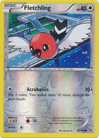 Fletchling (Pokemon XY Roaring Skies)