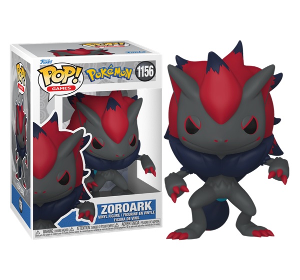 Funko Pop: Pokemon - Zoroark #1156 - Games Vinyl Figure 9cm