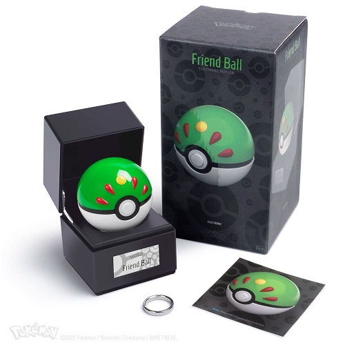 Pokémon - Diecast Pokeball Replica Sculpture: Friend Ball - 8cm