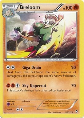 Breloom (Pokemon XY Furious Fists)