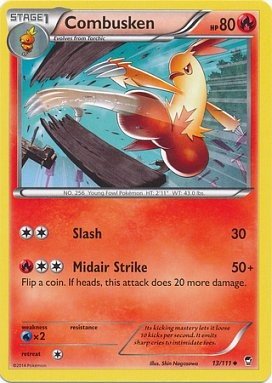 Combusken (Pokemon XY Furious Fists)
