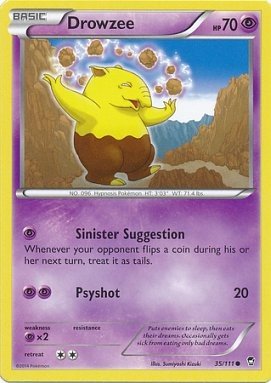 Drowzee (Pokemon XY Furious Fists)