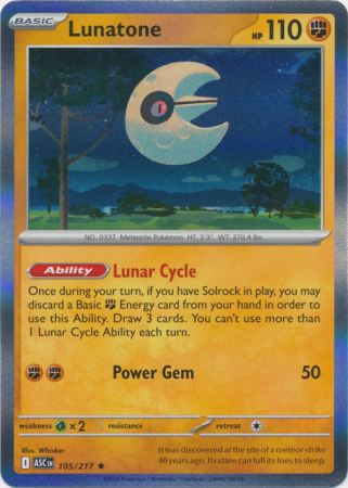 Lunatone (Pokemon Mega Evolution: Ascended Heroes)