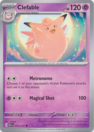 Clefable (Pokemon Mega Evolution: Ascended Heroes)
