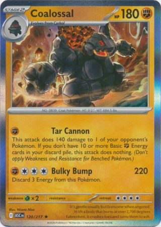 Coalossal (Pokemon Mega Evolution: Ascended Heroes)
