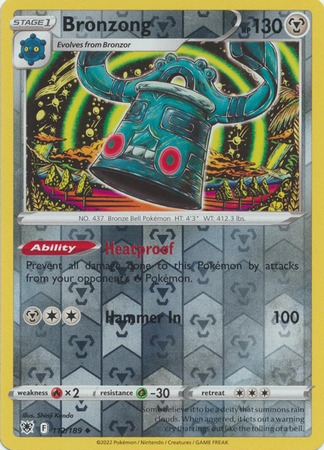 Bronzong - Reverse Foil (Pokemon Sword & Shield: Astral Radiance)