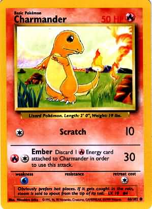 Charmander (Base Set WoTC)