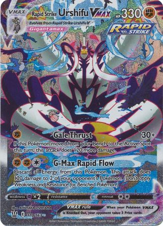 Rapid Strike Urshifu VMAX (Pokemon Sword & Shield: Battle Styles)