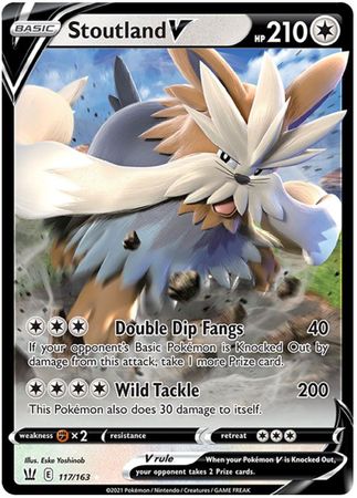 Stoutland V (Pokemon Sword & Shield: Battle Styles)