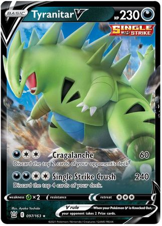 Tyranitar V (Pokemon Sword & Shield: Battle Styles)