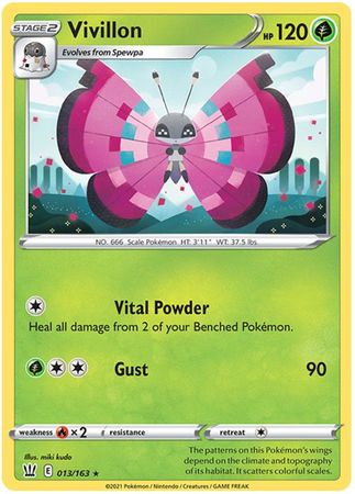 Vivillon (Pokemon Sword & Shield: Battle Styles)