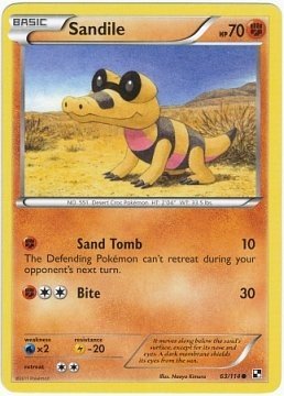 Sandile (Pokemon Black & White)