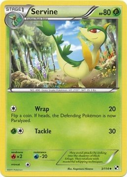 Servine (Pokemon Black & White)