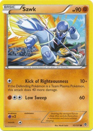 Sawk (Pokemon Black & White 10: Plasma Blast)