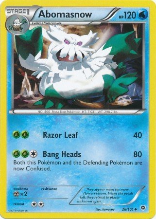 Abomasnow (Pokemon Black & White 10: Plasma Blast)