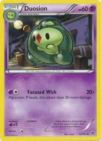 Duosion (Pokemon Black & White 10: Plasma Blast)