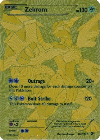 Zekrom (Pokemon Black & White 11: Legendary Treasures)
