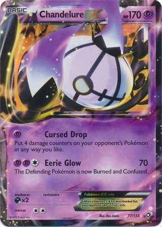 Chandelure-EX (Pokemon Black & White 11: Legendary Treasures)