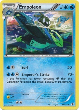 Empoleon (Pokemon Black & White 11: Legendary Treasures)