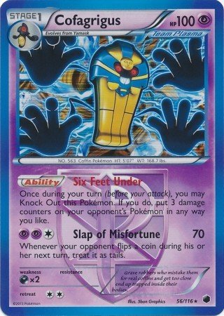 Cofagrigus (Pokemon Black & White 9: Plasma Freeze)