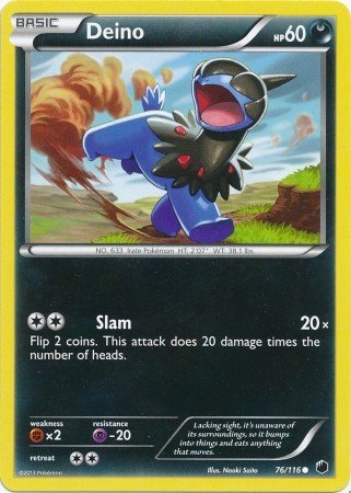 Deino (Pokemon Black & White 9: Plasma Freeze)