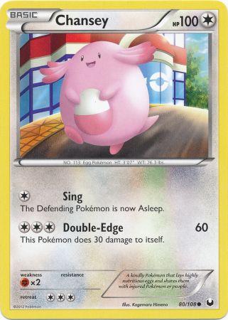 Chansey (Pokemon Black & White: Dark Explorers)