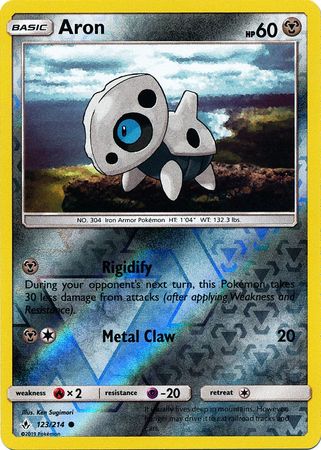 Aron (Pokemon Sun & Moon: Unbroken Bonds) (Reverse Foil)