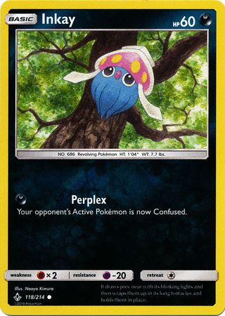 Inkay (Pokemon Sun & Moon: Unbroken Bonds) (Reverse Foil)
