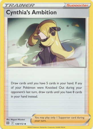 Cynthia's Ambition (Pokemon Sword & Shield: Brilliant Stars)