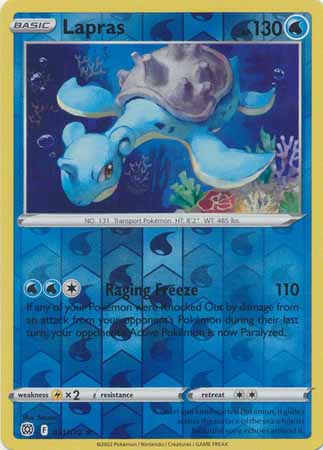 Lapras - Reverse Foil (Pokemon Sword & Shield: Brilliant Stars)