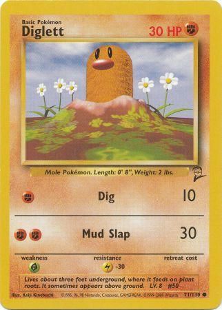 Diglett (Base 2 WoTC)