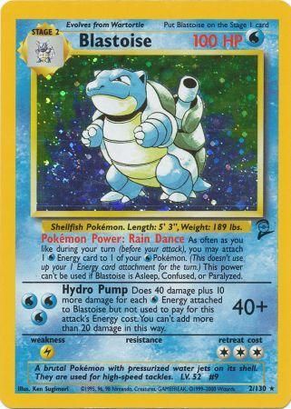 Blastoise (Base 2 WoTC)