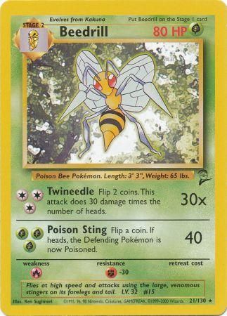 Beedrill (Base 2 WoTC)