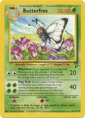 Butterfree (Base 2 WoTC)