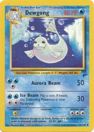 Dewgong (Base 2 WoTC)